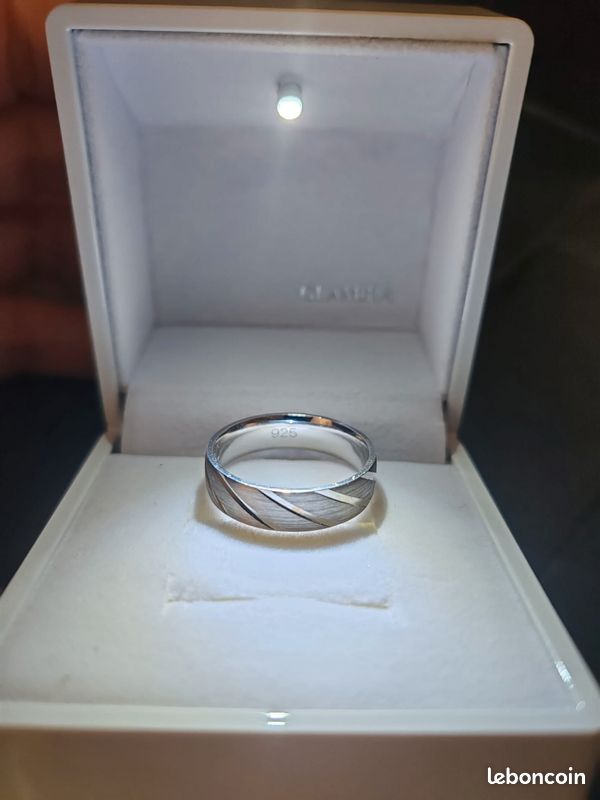Alliance homme argent 925 Glamira NEUVE Montres Bijoux