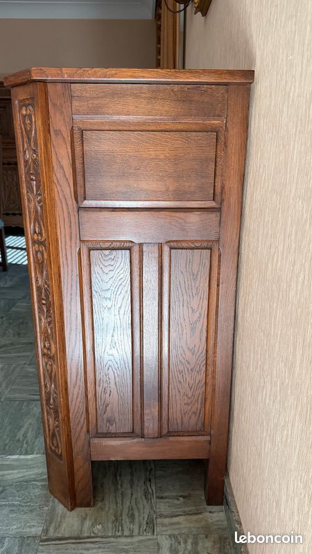 Enfilade, buffet bas en chêne massif (image 3)