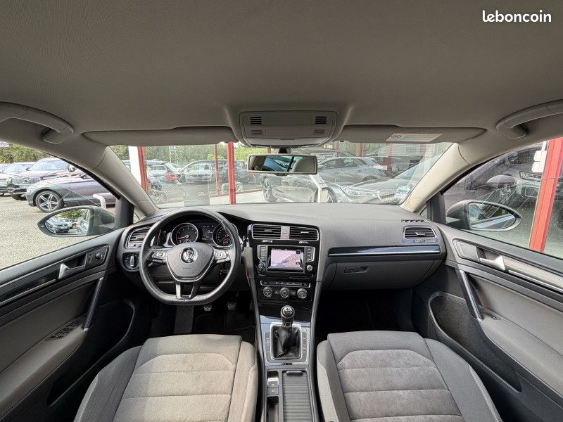 Volkswagen GOLF VII 1.4 TSI 140CH ACT BLUEMOTION TECHNOLOGY CARAT 5P (image 6)