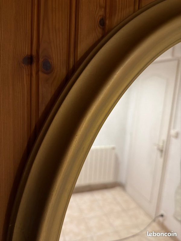 Grand miroir ovale (image 2)