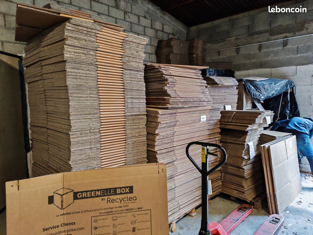 Gros lot de carton emballages (image 1)