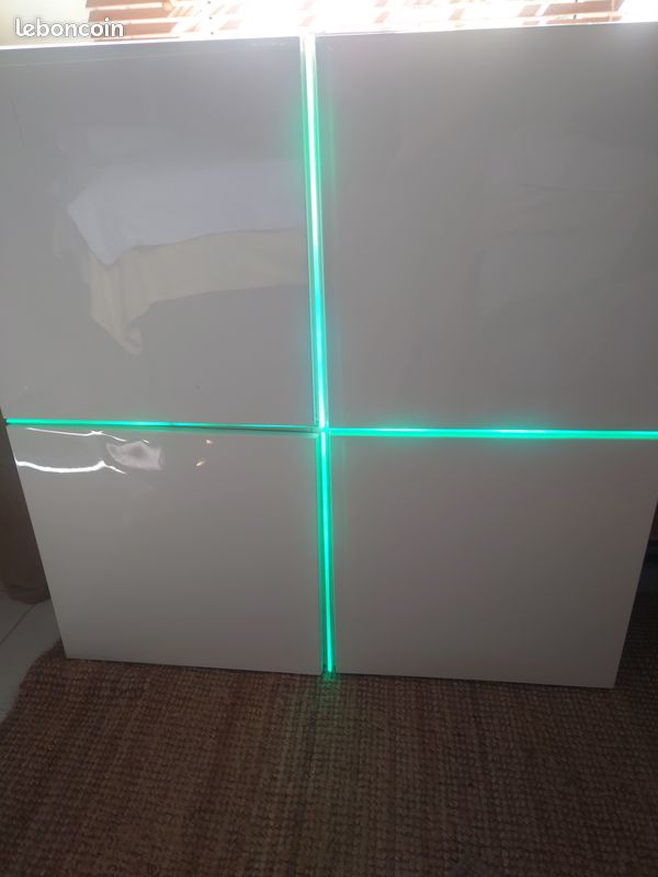 Meuble LED laqué blanc (image 11)