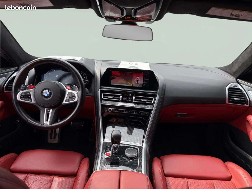 BMW M8 Competition xDrive Gran Coupé * 625 ch * B&W * HUD * Carbone * Laser (image 17)