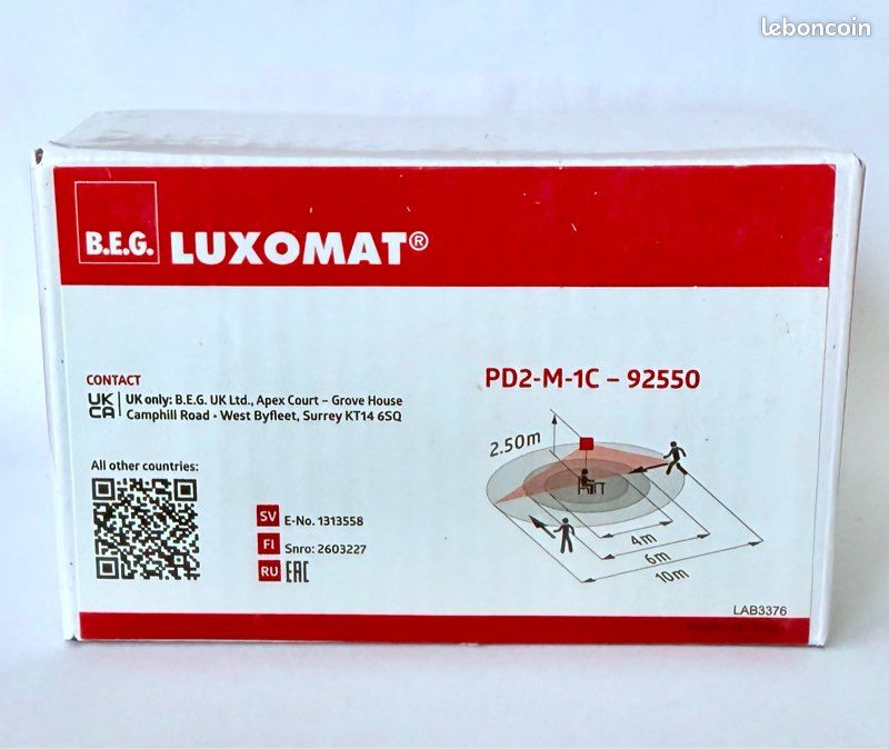 Détecteur de présence LUXOMAT pose en saillie (image 2)