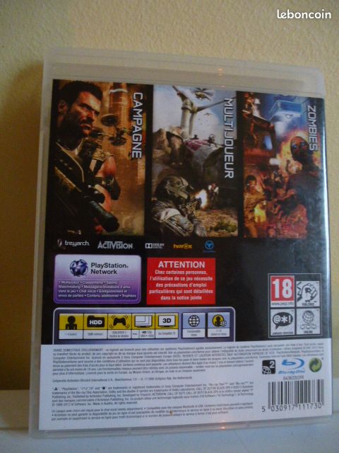 Call of Duty: Black Ops - PS3 Platinum disponible sur .f - 8324