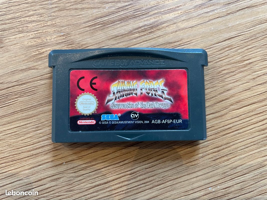 SHINING FORCE - resurrection of the black dragon game boy advance (image 1)