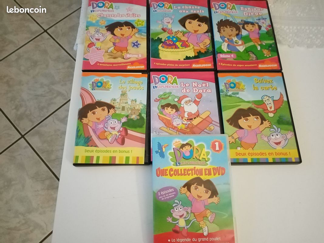 Lot de 7 DVD dora (image 1)
