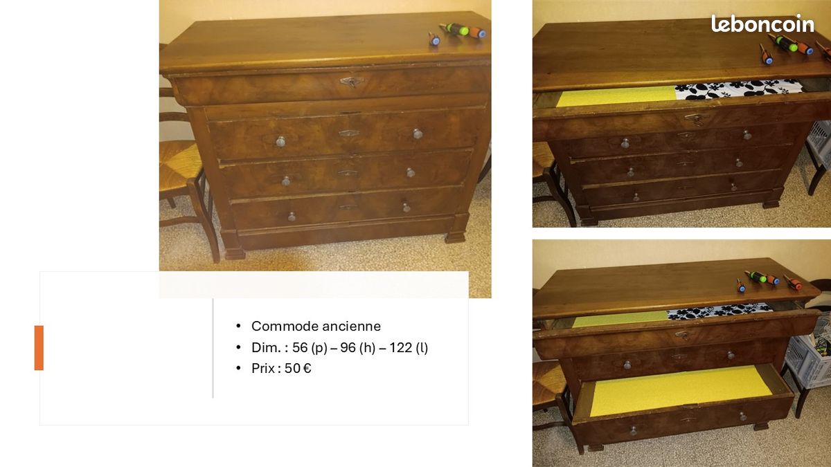 Commode ancienne (image 4)