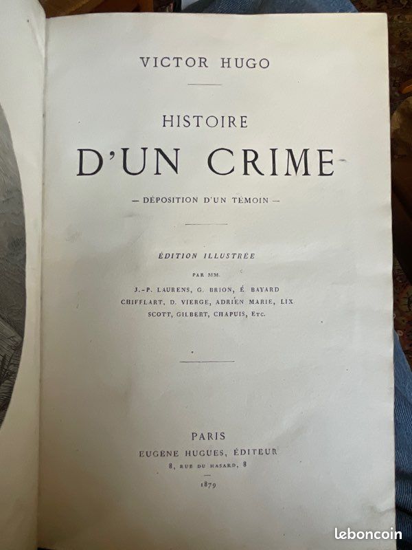 Livre Ancien 1792 - Les Crimes Des Rois De France Par L. La Vicomterie | Histoire Révolution Française