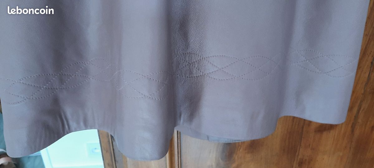 Manteau cuir vintage tbe (image 3)