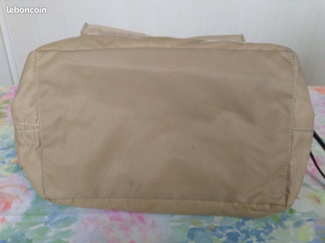 SAC tissu imperméable beige MARC LABAT - NEUF (image 10)