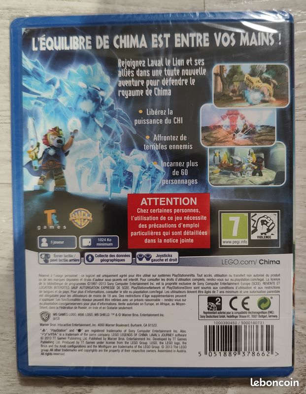 Lego Game Lego Legends Of Chima Ps Vita Lego Legends Of Chima Le
