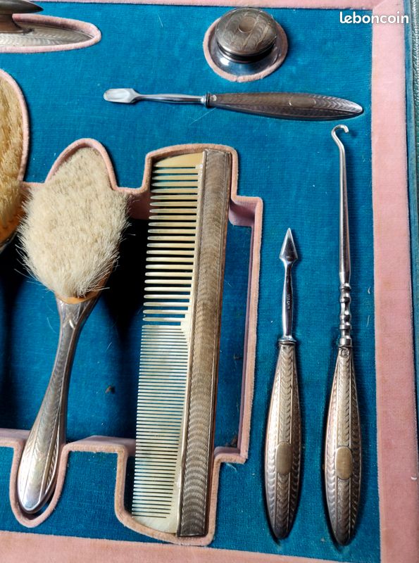 Coffret Manucure Ancien Vintage - Kit Outils Complet Pour Ongles (occasion)