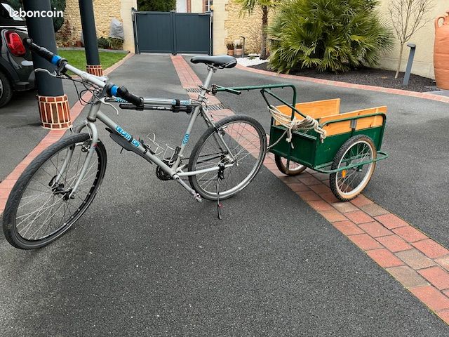 VTT avec remorque (image 4)