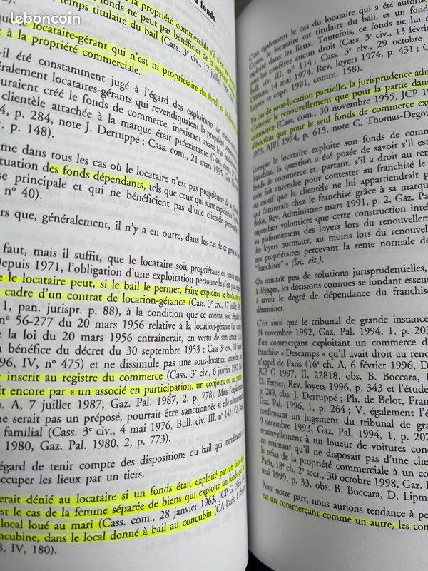 Droit des baux commerciaux Blatter (image 5)