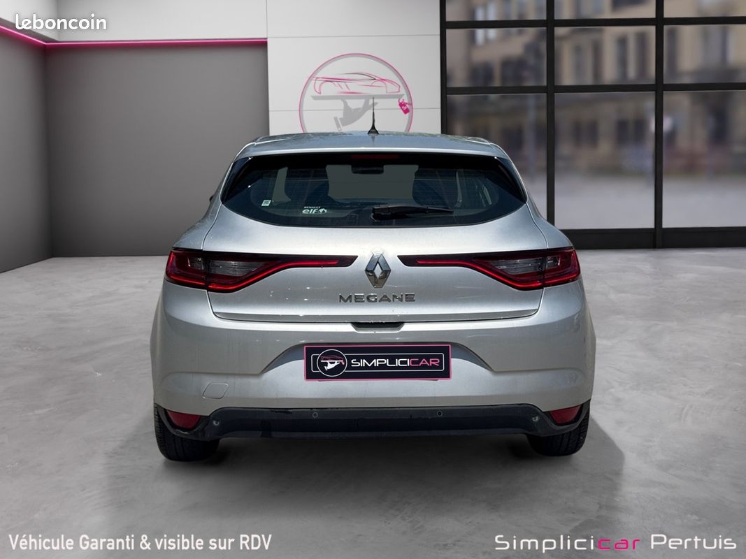 RENAULT MEGANE IV BERLINE TCE 130 INTENS 5p Radar De Recul Clim Auto Bi-Zone full entretien Garantie 12 Mois (image 8)