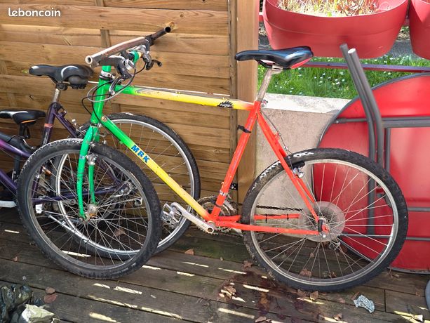 VTT vélo vintage resto mod MBK Climber Hi Tech 1990 1x7v - Vélos