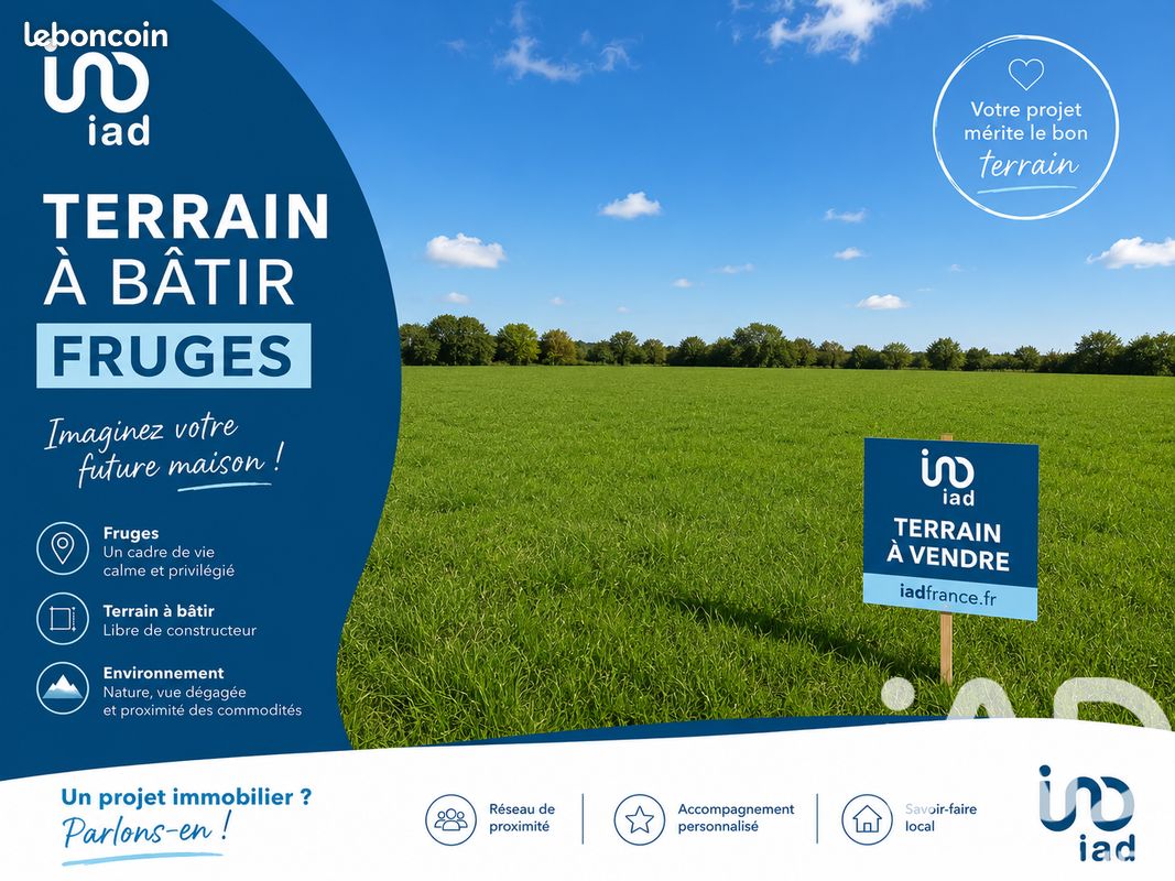 Terrain 722 m² · à Fruges · 722 m² · 45 000 €