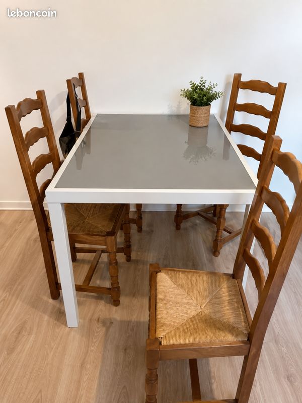 Table de Salle à Manger Blanc (image 1)