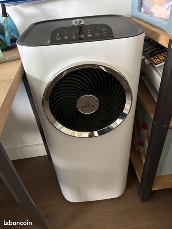 Klarstein Climatiseur Mobile Silencieux, Smart Climatiseur 4 en 1, Mode Nuit, Déshumidificateur, Ventilateur, Mini Climatisation à Faible Conso, Evacuation, Clim Portable, 12000 BTU, Climatiseurs Klarstein Climatiseur Mobile Silencieux, Smart Climatiseur 4 en 1, Mode Nuit, Déshumidificateur, Ventilateur, Mini Climatisation à Faible Conso, Evacuation, Clim Portable, 12000 BTU, Climatiseurs