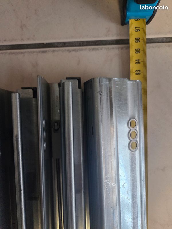 Lot de 4 glissières gauche 65kg (image 2)