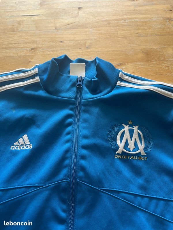 Veste survêtement Marseille rétro 2013-2014 (image 2)