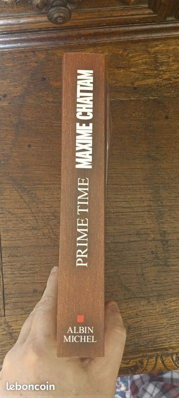 Maxime chattam - prime time - grand livre editions albin michel (image 2)