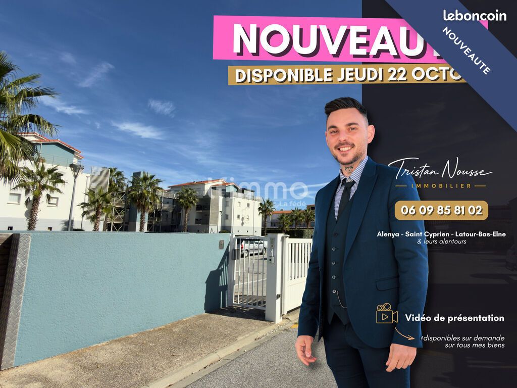 Appartement 3 pièces 64 m² · à Saint-Cyprien · 64 m² · 259 000 €