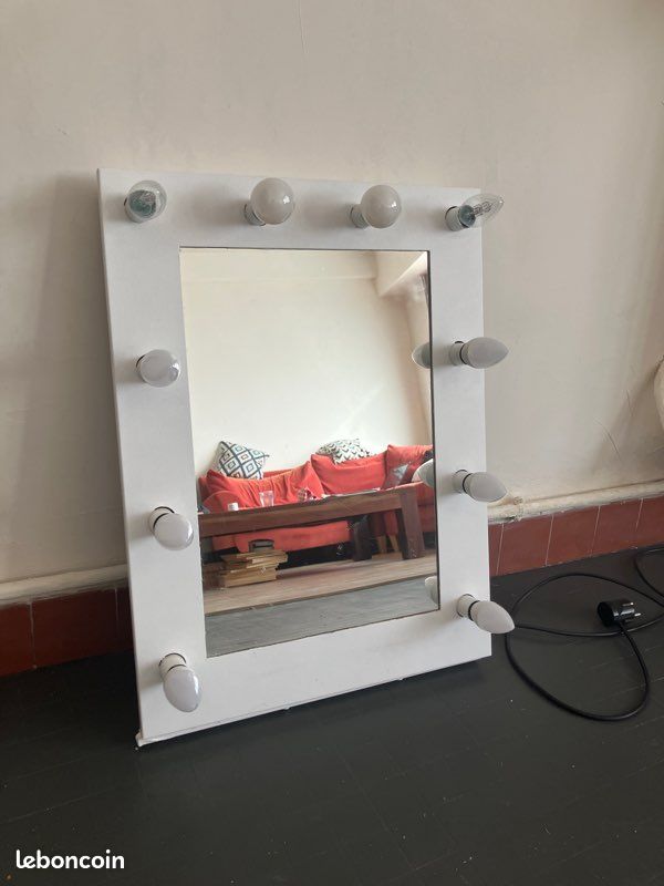 Miroir lumineux de star style loge (image 1)