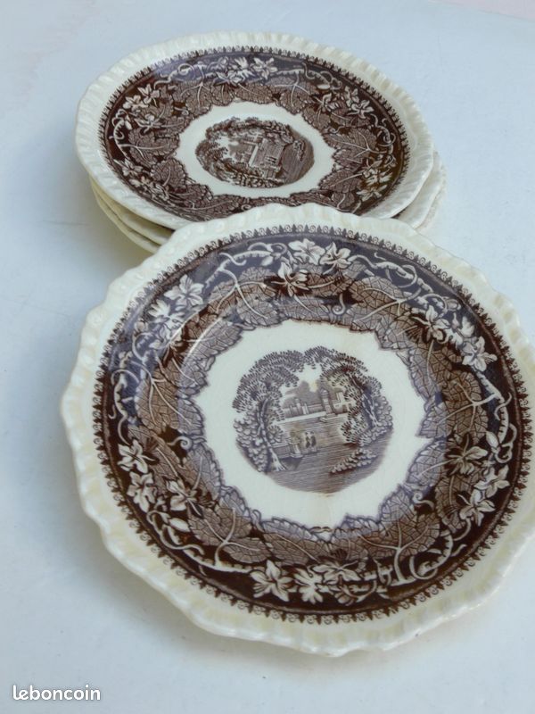 Lot de 4 assiettes Mason's Vista England (image 1)