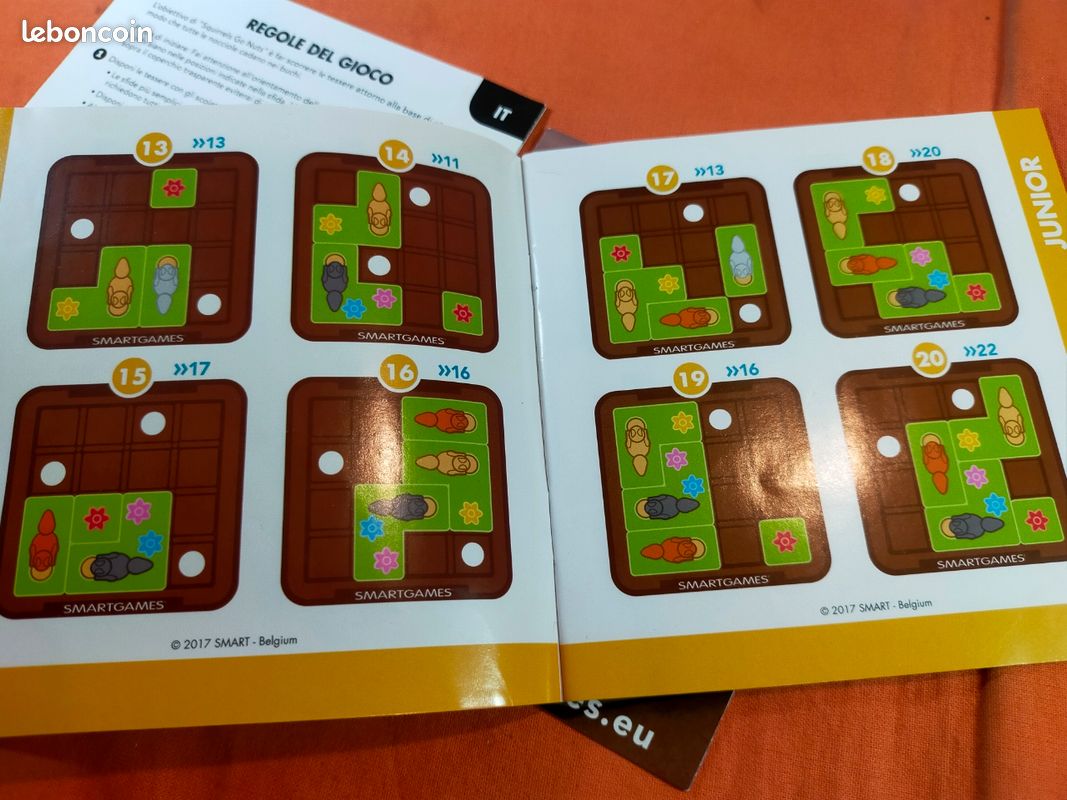 SmartGames – Cache Noisettes – Jeu De Logique Et Réflexion – 60 Défis De Facile à Expert – Plateau Portable – Dès 6 Ans