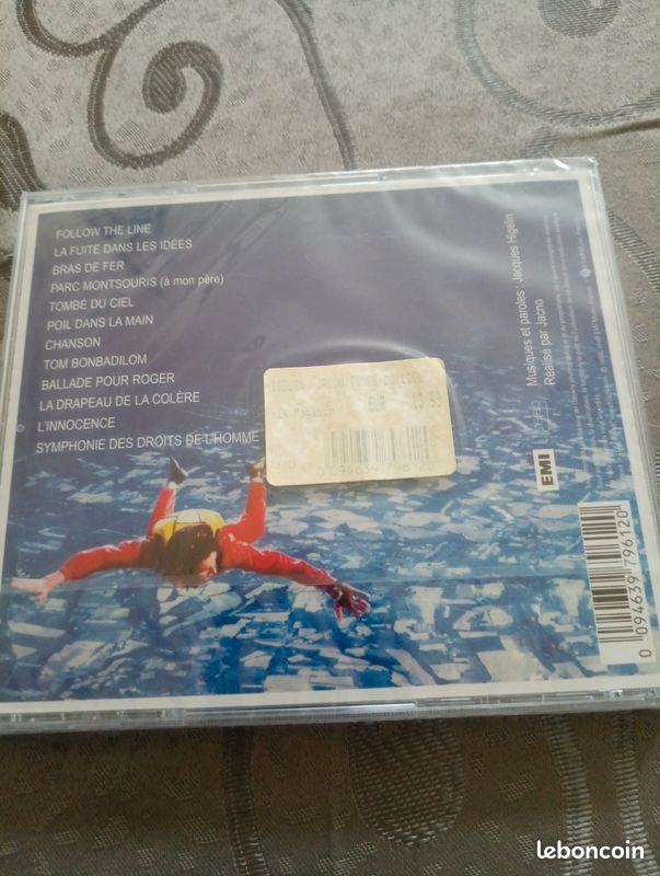 CD+livret exceptionnel, JACQUES HIGELIN, tombé du ciel,neuf avec étiquette (image 2)