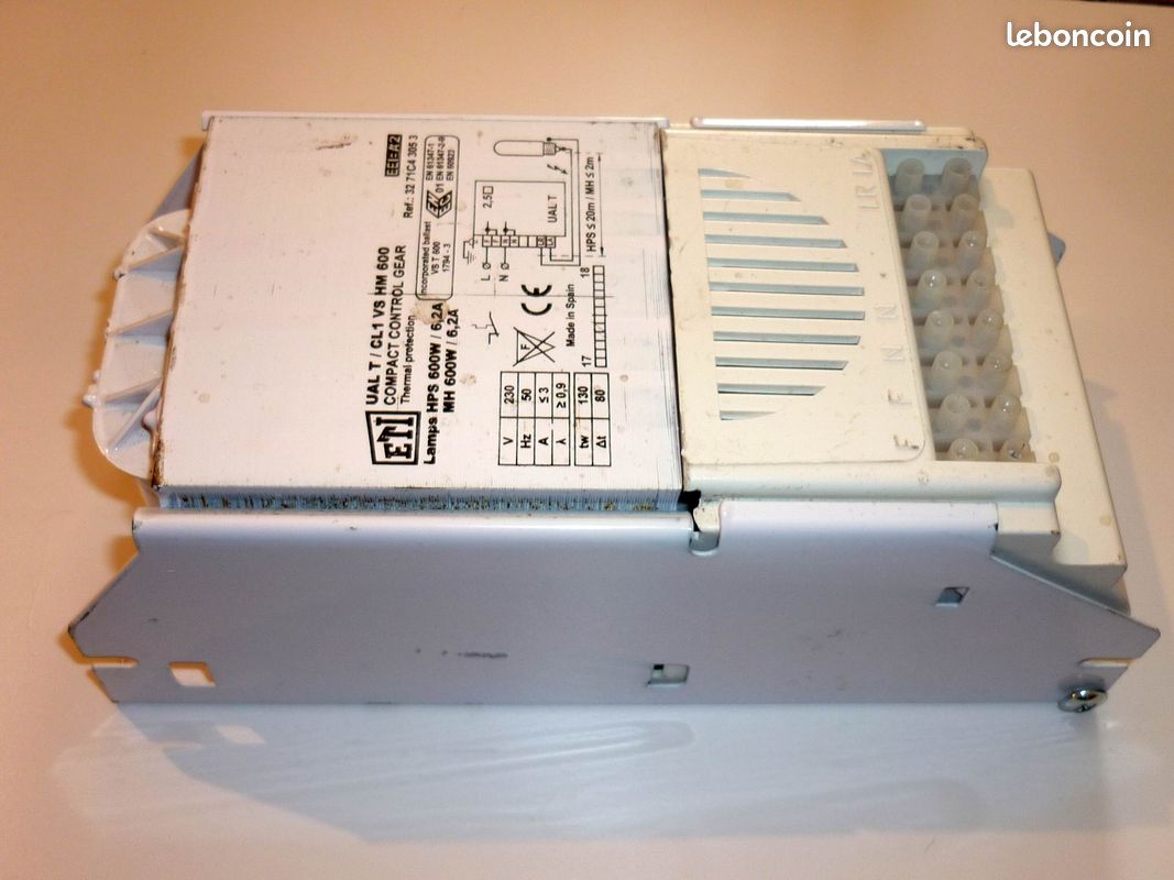 BALLAST pour lampe iodure MDS MSR MSD CMH MH HPS divers modeles -400-600 - 1000 watt (image 13)
