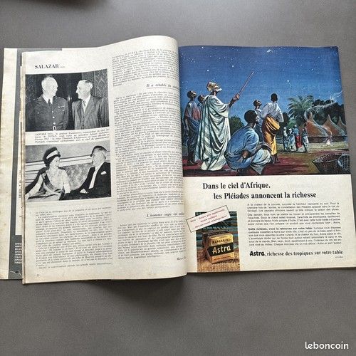 Jours DE France N° 160 1957- Martine CAROL- Michele Morgan & Henri VIDAL- Salaza (image 6)