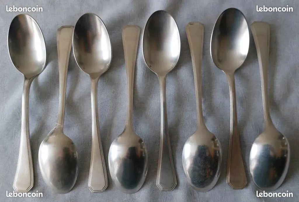 CHRISTOFLE 8 grandes cuillères AMERICA (image 1)