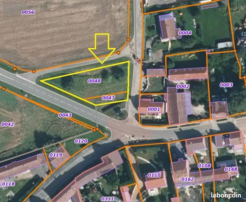 Terrain 845 m² · à Remies · 845 m² · 30 000 €