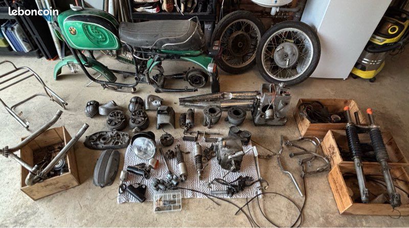 BMW R60/6 à restaurer - Motos