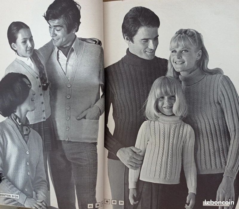 Collection Erka tricot N°42 vintage 1968 (image 10)