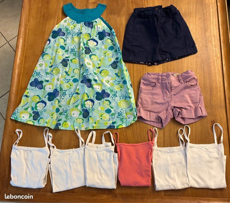 Lot de deux robes et robe short fille été 11 ans sergent major - Vêtements