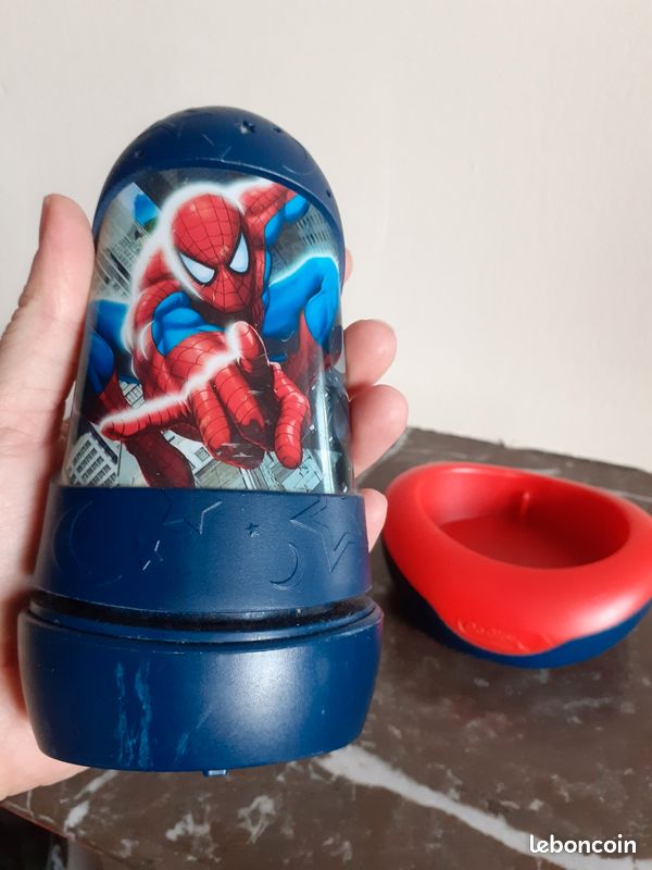 Lot De 5 Veilleuses Spiderman Marvel - Neuves, Rouges, Pour Enfants