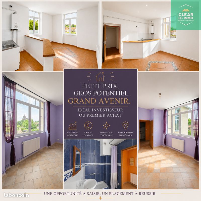 Appartement 2 pièces 36 m² · à Hayange · 36 m² · 69 000 €