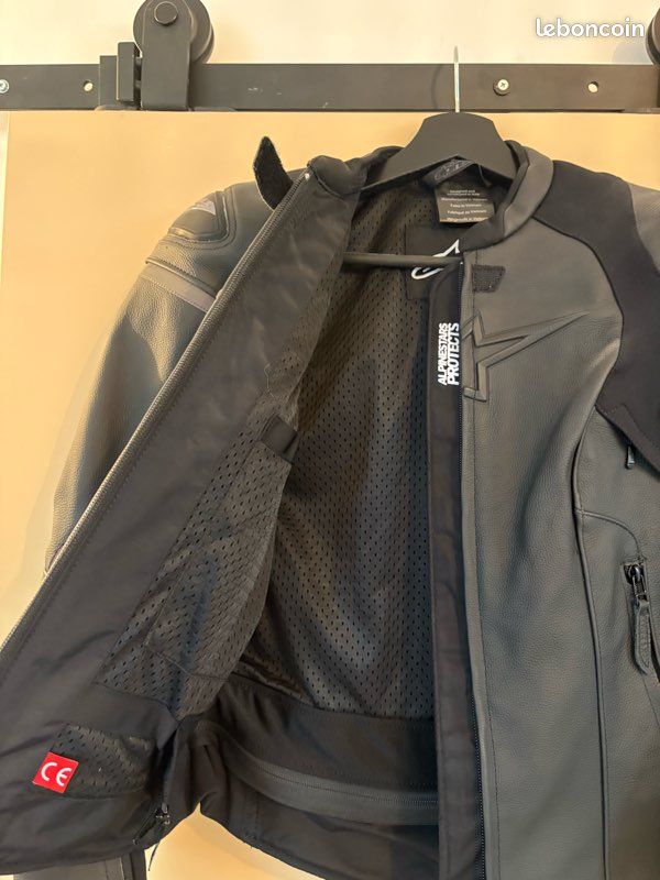 Veste en cuire femme (image 2)