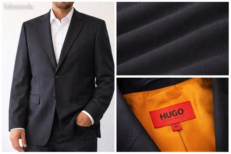 HUGO BOSS VESTE Blazer Costume Laine Vierge Einstein / Sigma Taille Ue