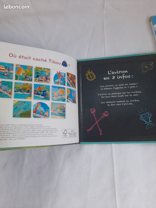 Lot de 2 livres de Virginie Grimaldi "Esprit Sportif " (image 5)