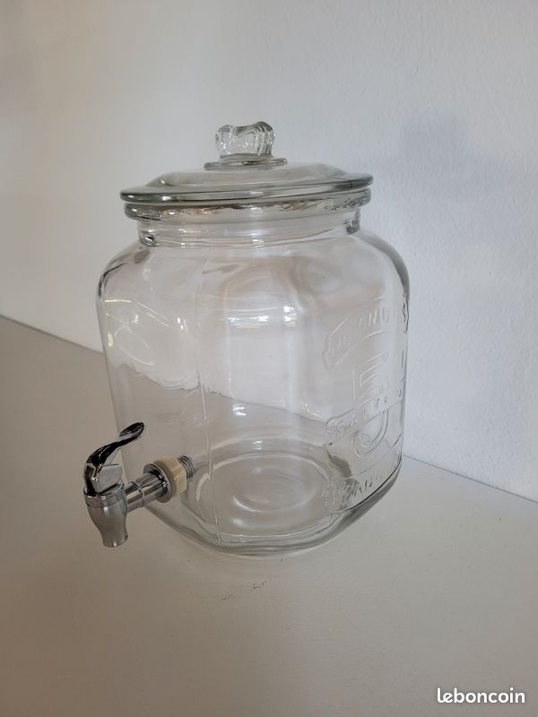 Bocal en verre avec robinet (image 2)