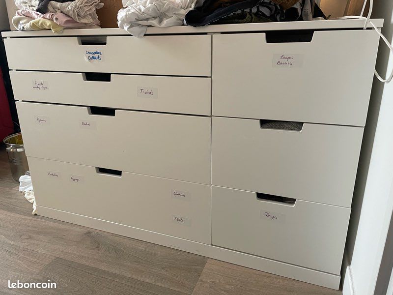 Commode IKEA NORDLI 7 tiroirs (image 4)