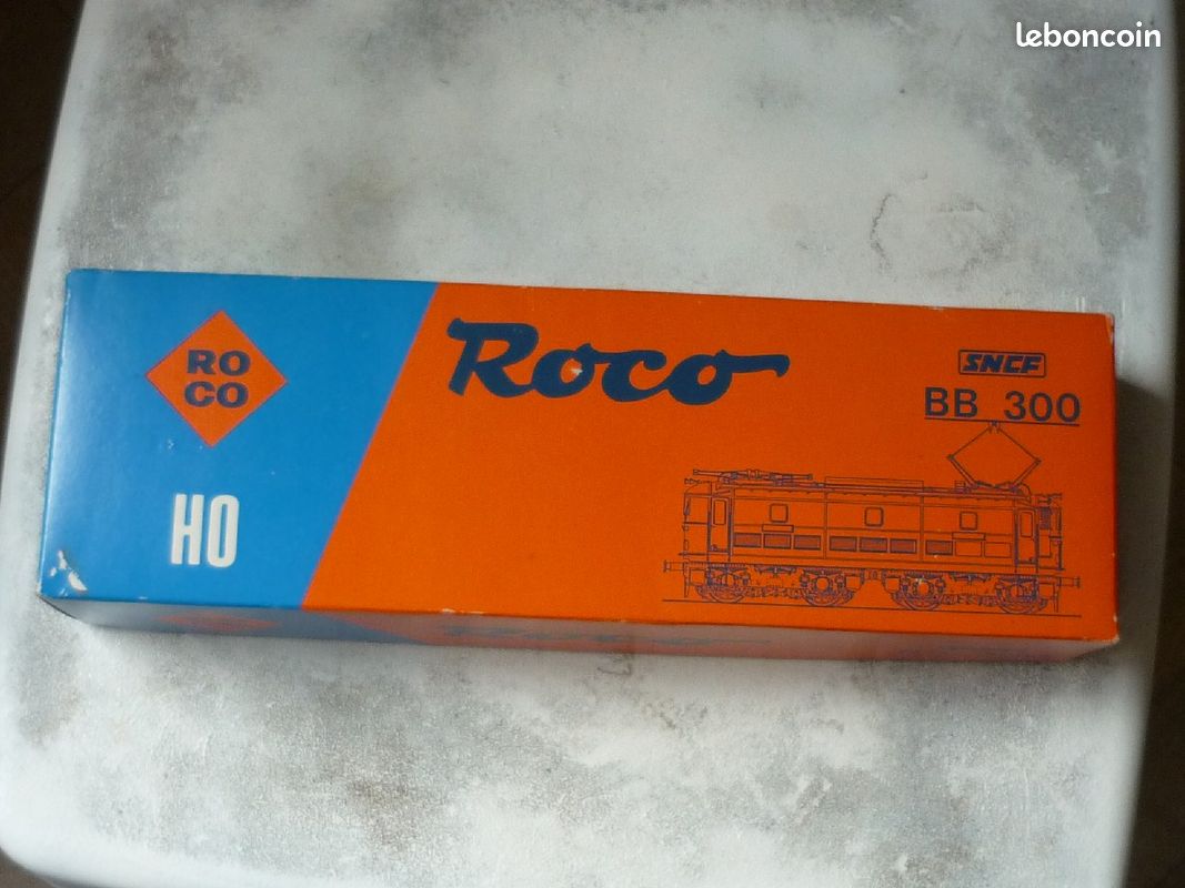 Locomotive Roco HO BB 300 SNCF - État Belge, Analogique, Occasion Avec Boîte