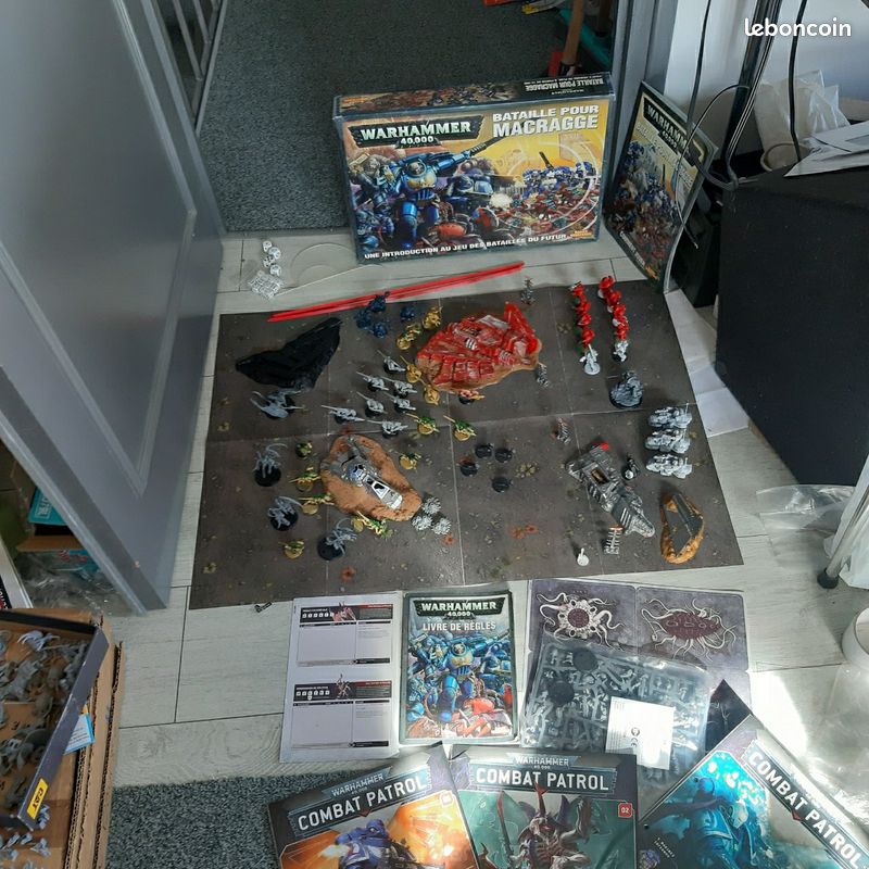 Warhammer 40,000 - Boîte De Jeu Présages Mystiques (édition Française), Figurines Et Scénario Pour L'univers 40k