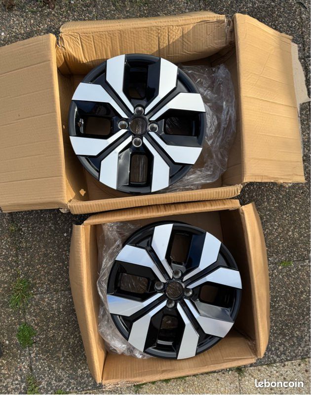 2 Jantes Alu Renault / Dacia « Randia » 16 pouces neuve (image 1)