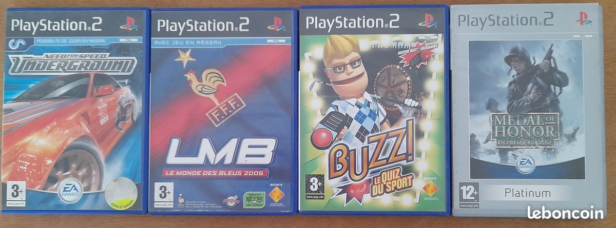 Jeu Wipeout Fusion PS2 - Version Française - Bon état Sans Notice